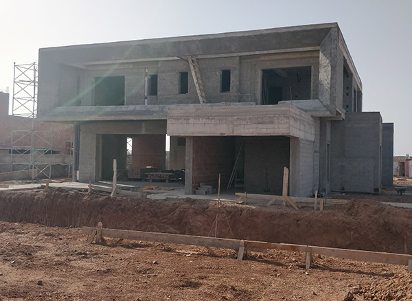 Construction de maison individuelle à Marrakech